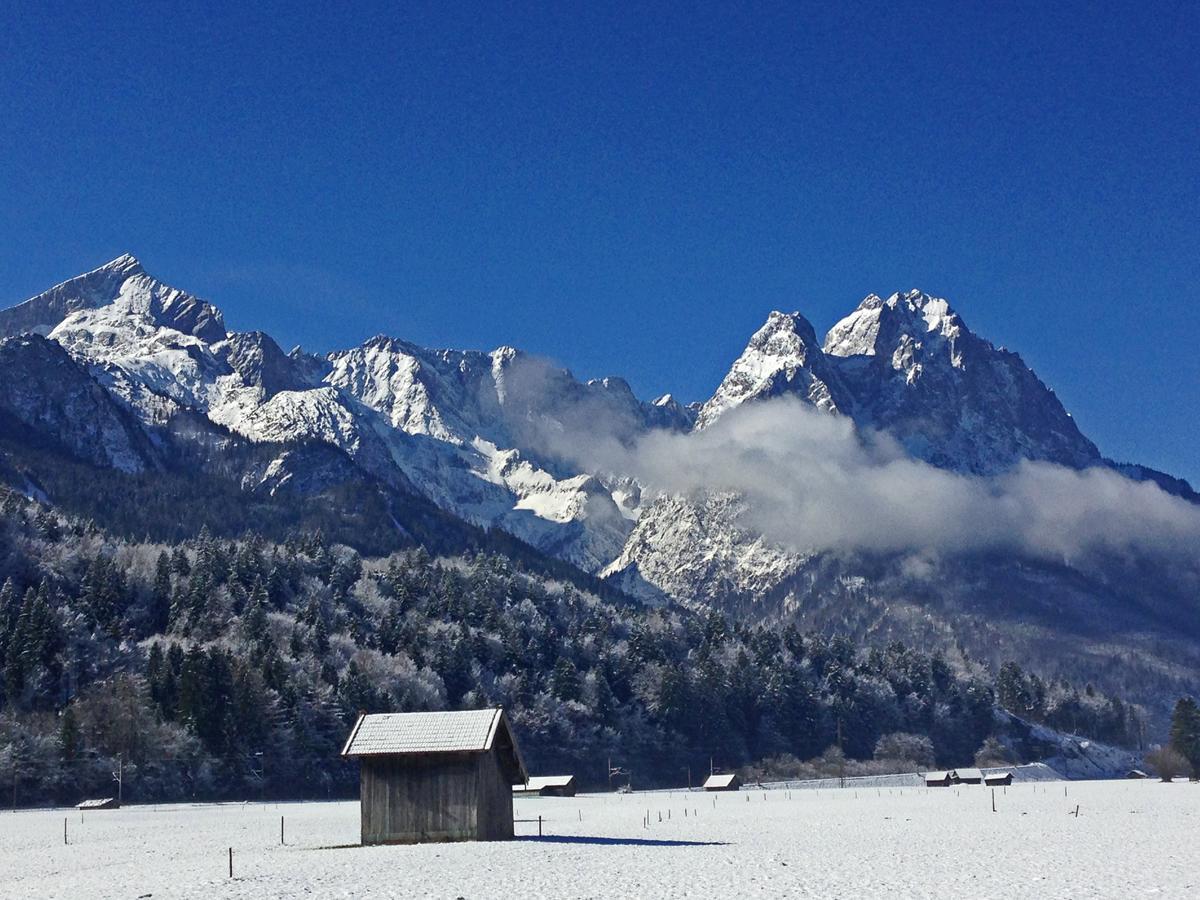 Ferienwohnung Am Kurpark -Wohnung 3,150Qm- Mit Lift Garmisch-Partenkirchen Exterior foto